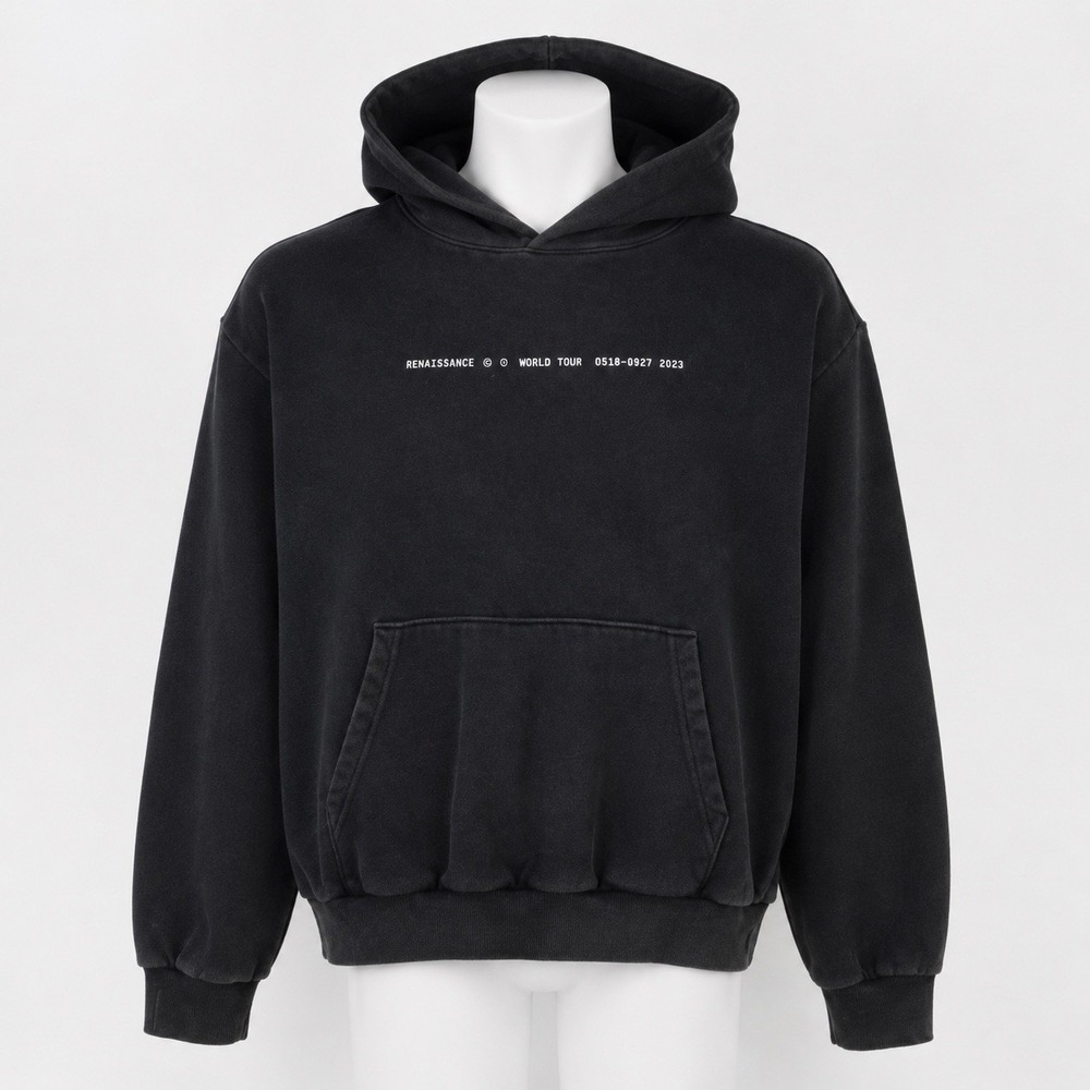 Beyoncé Renaissance World Tour 2023 RWT2023 Black Hoodie Medium Graphic